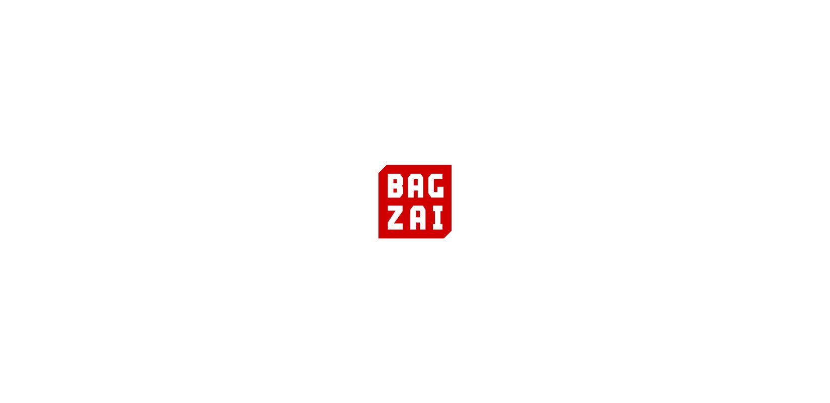 The Bagzai badge mark on white